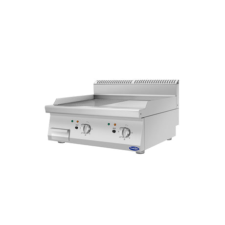 CookRite AT7E8G-C-C Half Smooth / Half Ribbed Countertop Griddle