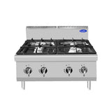 CookRite Four Burner Gas Boiling Top  AT7G4B-C-1