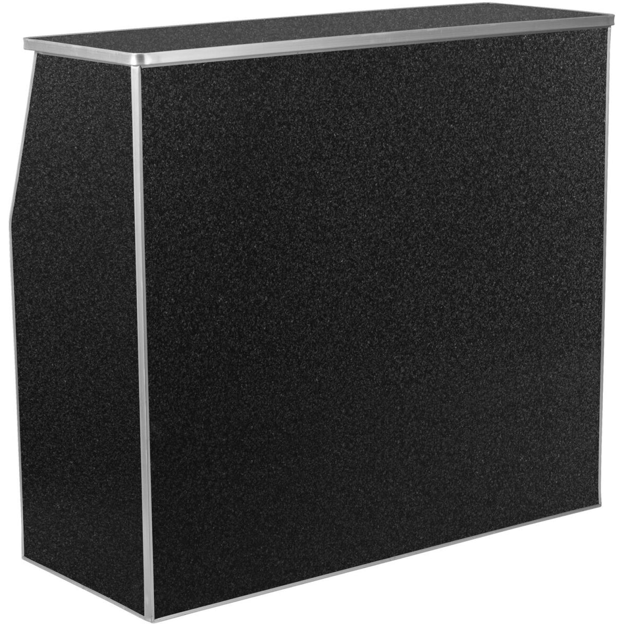 Portable Foldable Bar Black Marble Laminate |  Ax206