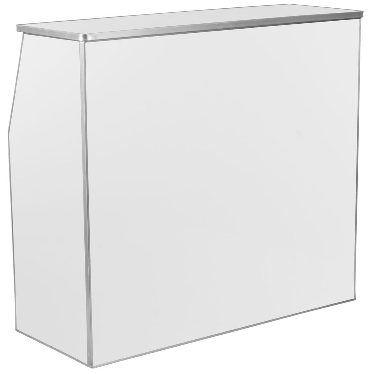 Portable Foldable Bar White Laminate |  Ax232