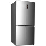 Commercial Combined Fridge &Amp; Freezer 4 Doors 482 Litres Stainless Steel | Axf498 W