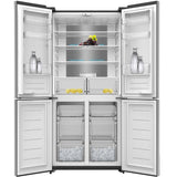 Commercial Combined Fridge &Amp; Freezer 4 Doors 482 Litres Stainless Steel | Axf498 W