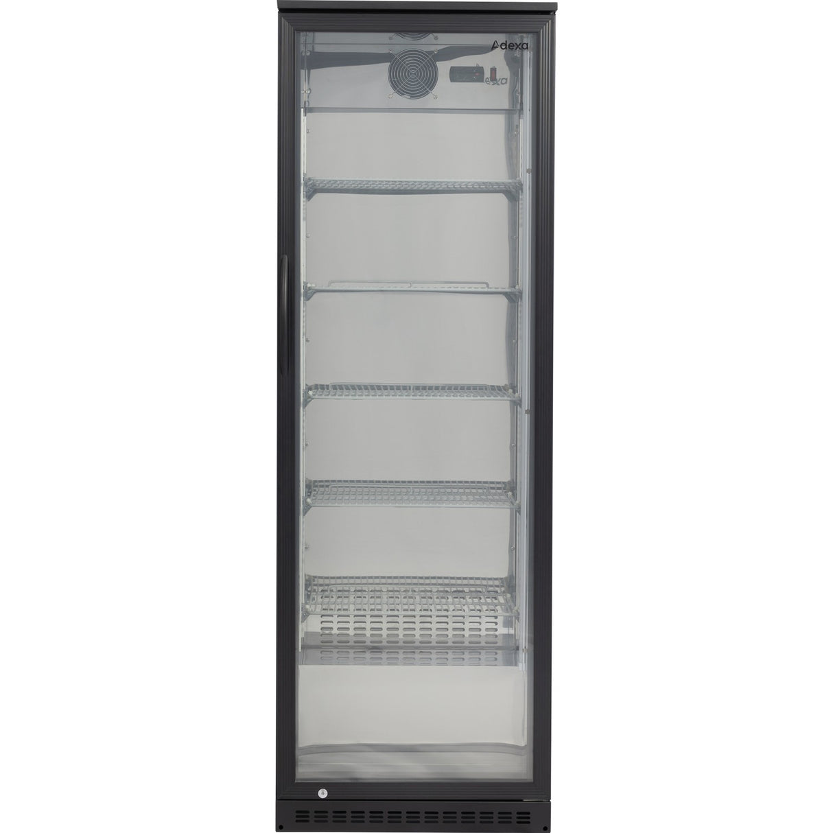 Back Bar Cooler 1 Hinged Door 300 Litres Black |  Bc300 G