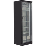 Back Bar Cooler 1 Hinged Door 300 Litres Black |  Bc300 G