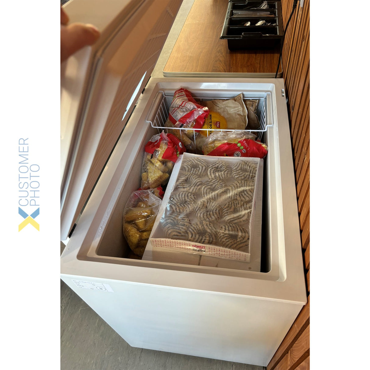 Chest Freezer Solid White Lid 249 Litres |  Bd249