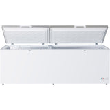 Commercial Chest Freezer Double Stainless Steel Lid 670 Litres |  Bd750 Ss