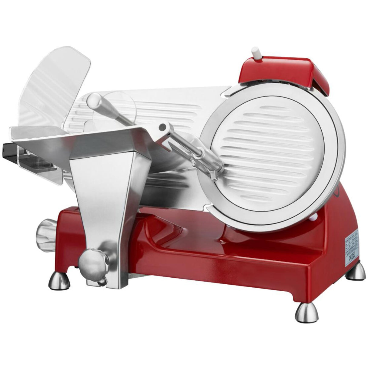 Commercial Meat Slicer 12''/3000mm Aluminium Coated Red |  Bf300 Rouge
