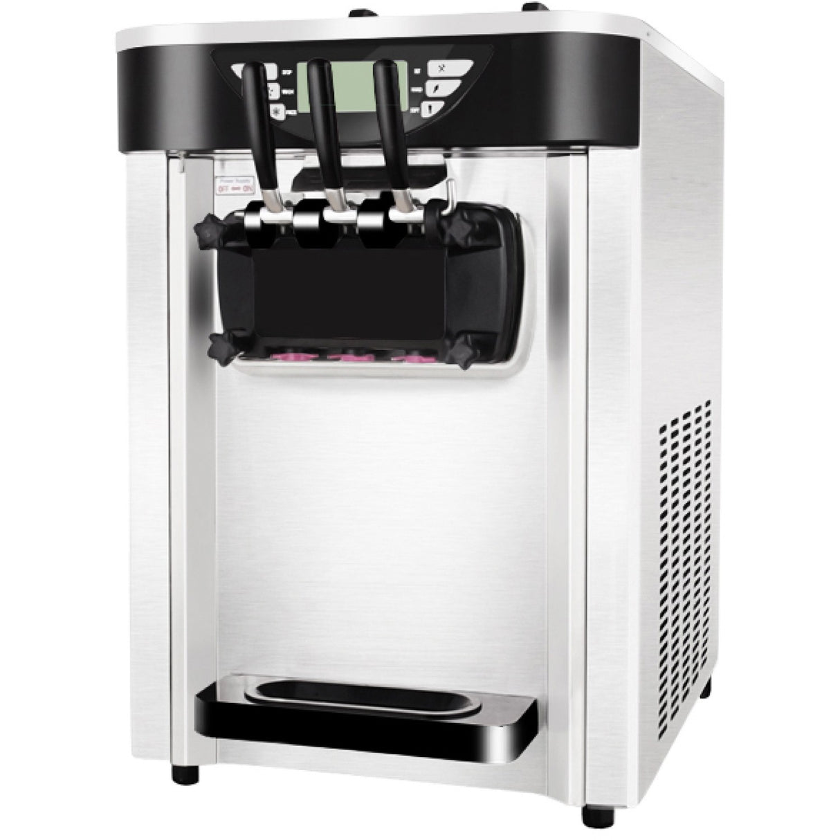 Three Flavour Soft Serve Ice Cream &Amp; Frozen Yoghurt Machine With Air Pump Function 18 20 L/H |  Bjh219 Se