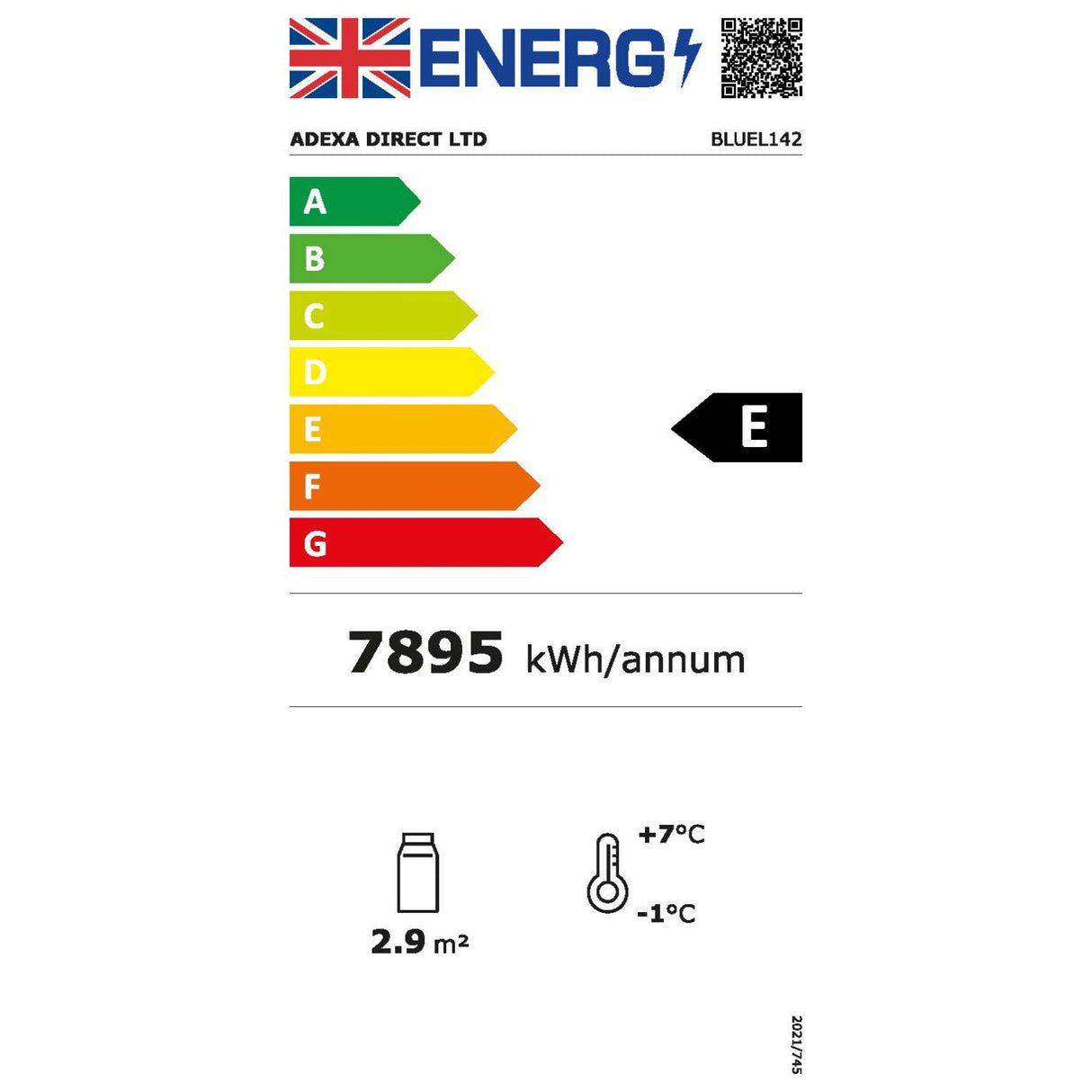 Wall Cabinet Multi Deck Refrigerator Night Curtain Black 1320x800x2000mm | Bluel142
