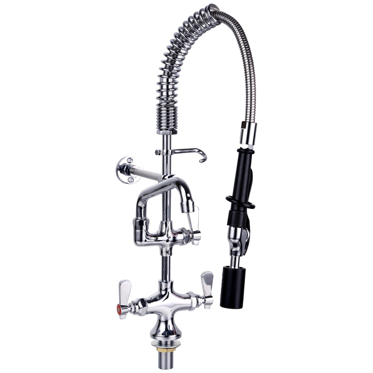 Deck Mounted Commercial Pre Rinse Unit With 6&Quot; Add On Swing Spout &Amp; 22&Quot; Hose Chrome | Bxf244