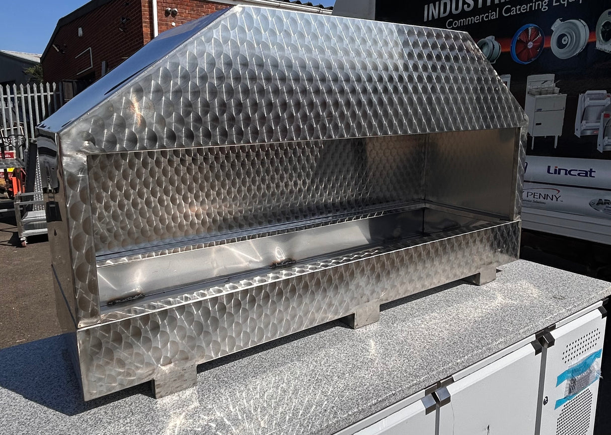 Turkish BBQ Mangal Charcoal Grill Stainless Steel Mangal Barbecue High-Quality 100cm