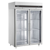 Double Glass Door Heavy Duty 2/1 Freezer 1432 L