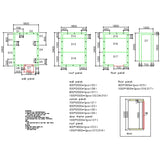 Freezer Room 1800×2400×2200mm With 1hp Wall Mounted Monoblock Refrigeration Unit (Freezer, 25°C To +2°C) | Freezerroom182422