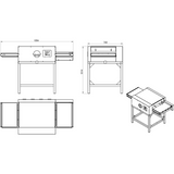 Commercial Conveyor Pizza oven 20 pizzas of 18'' per hour |  CP18S