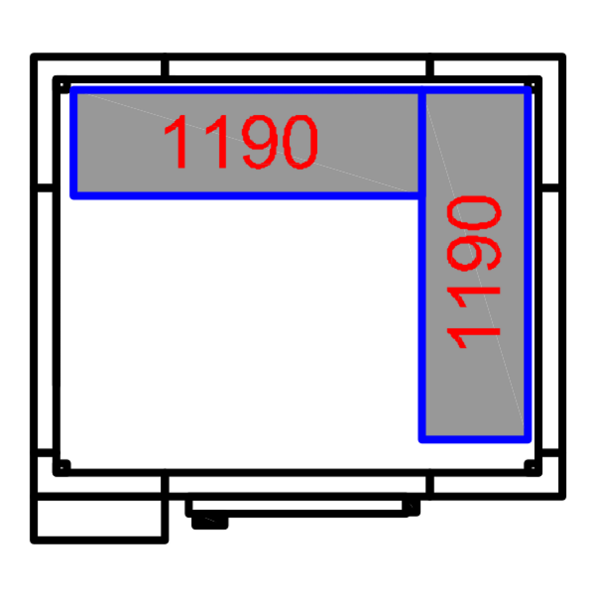 Freezer Room With Freezing Unit 1500x1800x2010mm Volume 4.1m3 | Fr1518201