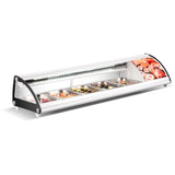 Commercial Refrigerator Sushi &Amp; Tapas Showcase 8x Gn1/3 White |  Cs103 W