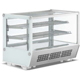 Display Merchandiser Fridge 160 Litres 2 Shelves White |  Cw160