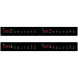 Commercial Countertop 4 Zone Induction Cooker With Legs 14k W (4 × 3500 W) Touch Control Hardwired | Cx140 A