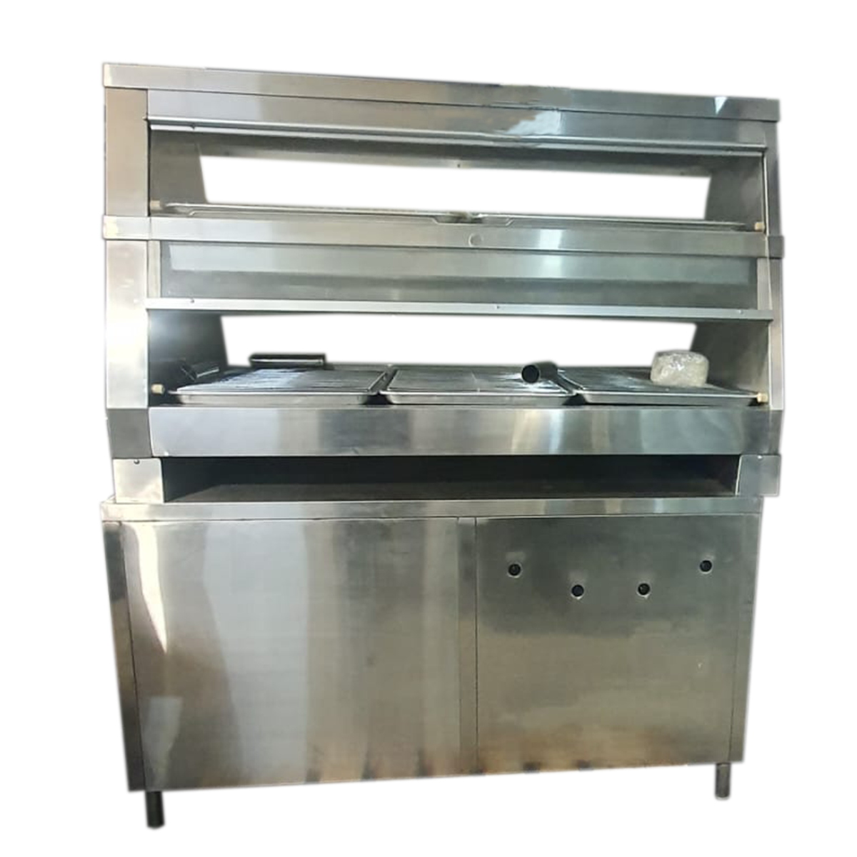 Hot Chicken Warmer / Heated Display 154cm - New