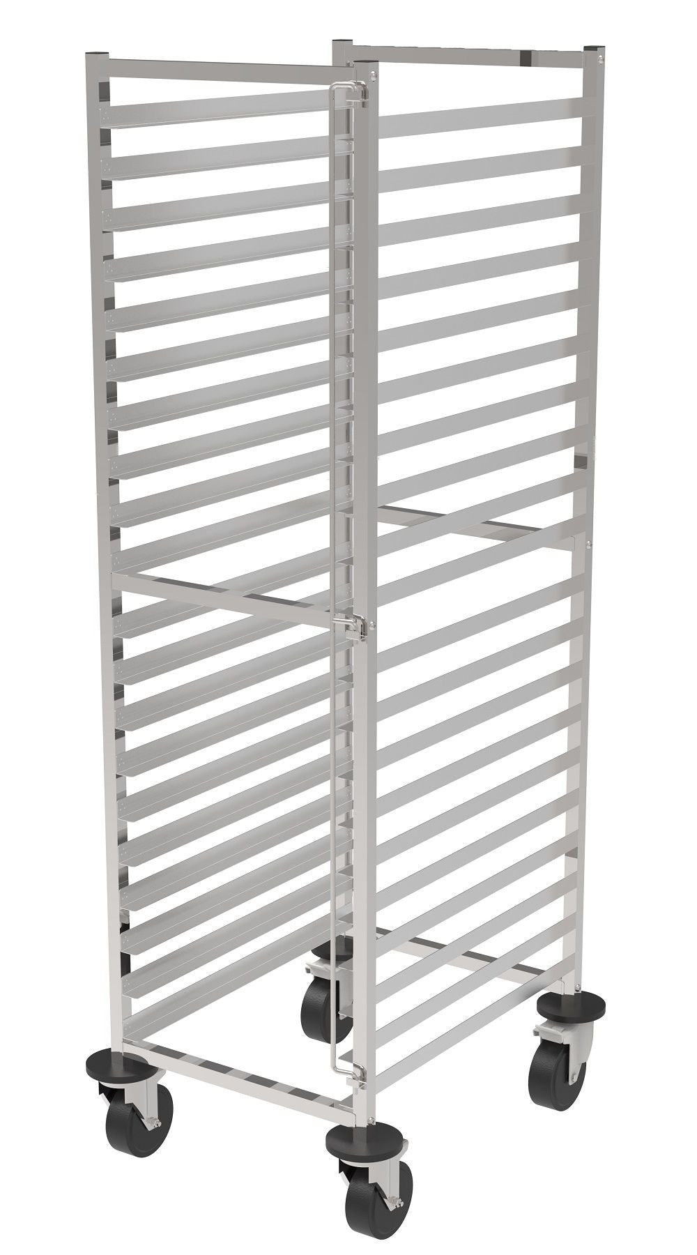 Premium Stainless Steel Baking Tray Trolley - 600x400 for Effortless Baking and Storage