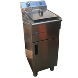 Commercial Fryer Single Electric 16 litre 5kW Free standing (2)- Refurbished