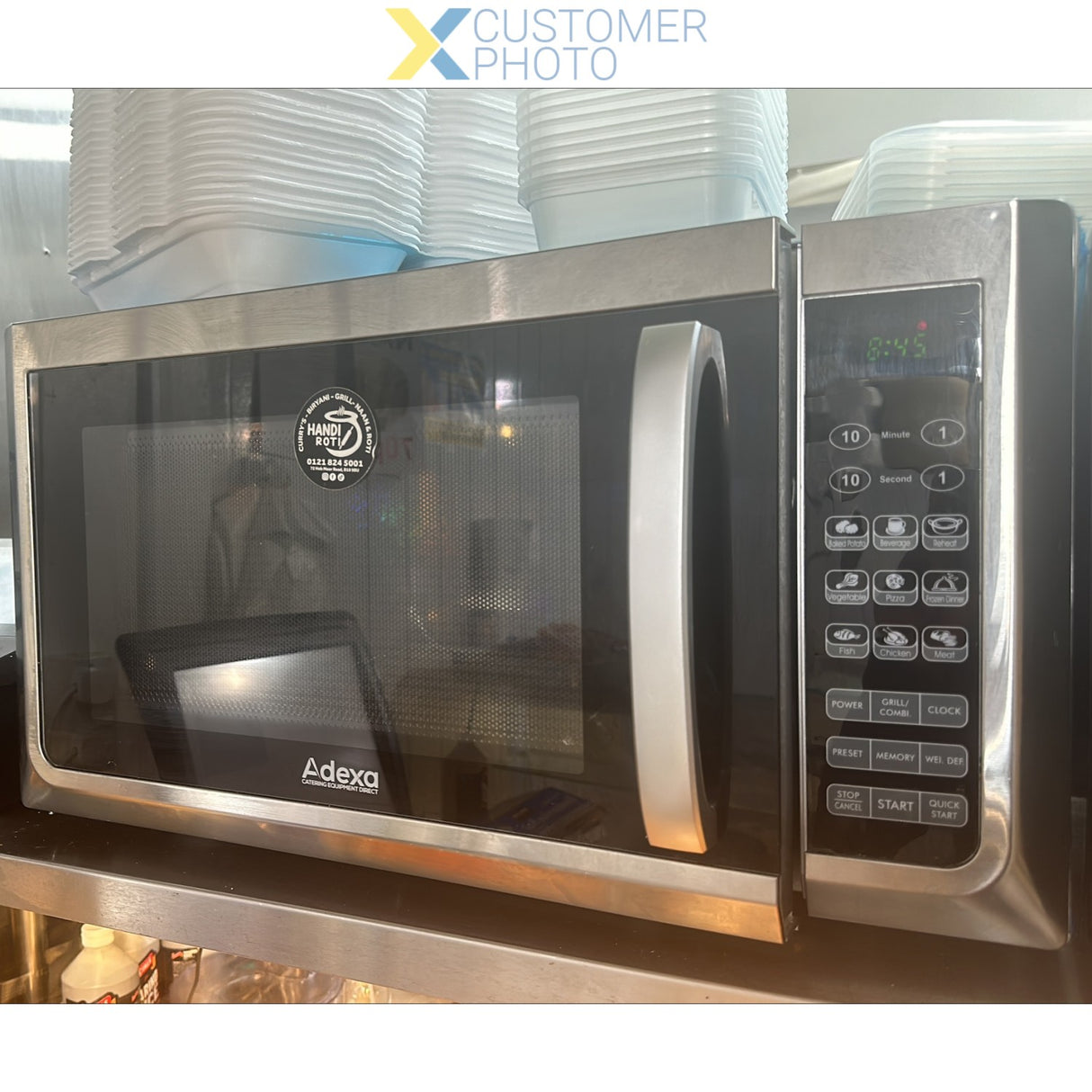 Medium Duty Commercial Microwave Oven Grill 38 Litre 1500 W Digital |  D100 N38
