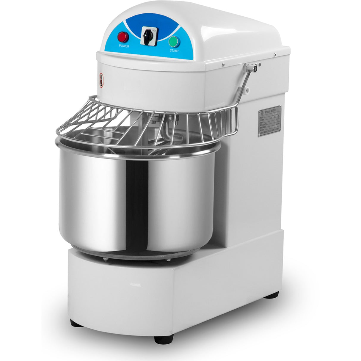 Professional Spiral Dough Mixer 50 Litres Fixed Head Fixed Bowl 1 Speed 230 V/1 Phase |  Dh50