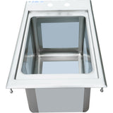 Drop In Bar Sink 1 Bowl Stainless Steel |  Dibs1 Fb101410