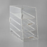 4 Tier Acrylic Bakery Display Case With Front And Rear Doors | Dtbc10904