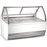 Professional Gelato &Amp; Ice Cream Serving Display Counter 13 Tubs | Dw13 R