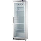 400lt Commercial Refrigerator Stainless steel Upright cabinet Single Glass door |  DWR400GSS