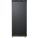 600lt Commercial Freezer Upright Cabinet Black Single Door |  Dwf600 Bc