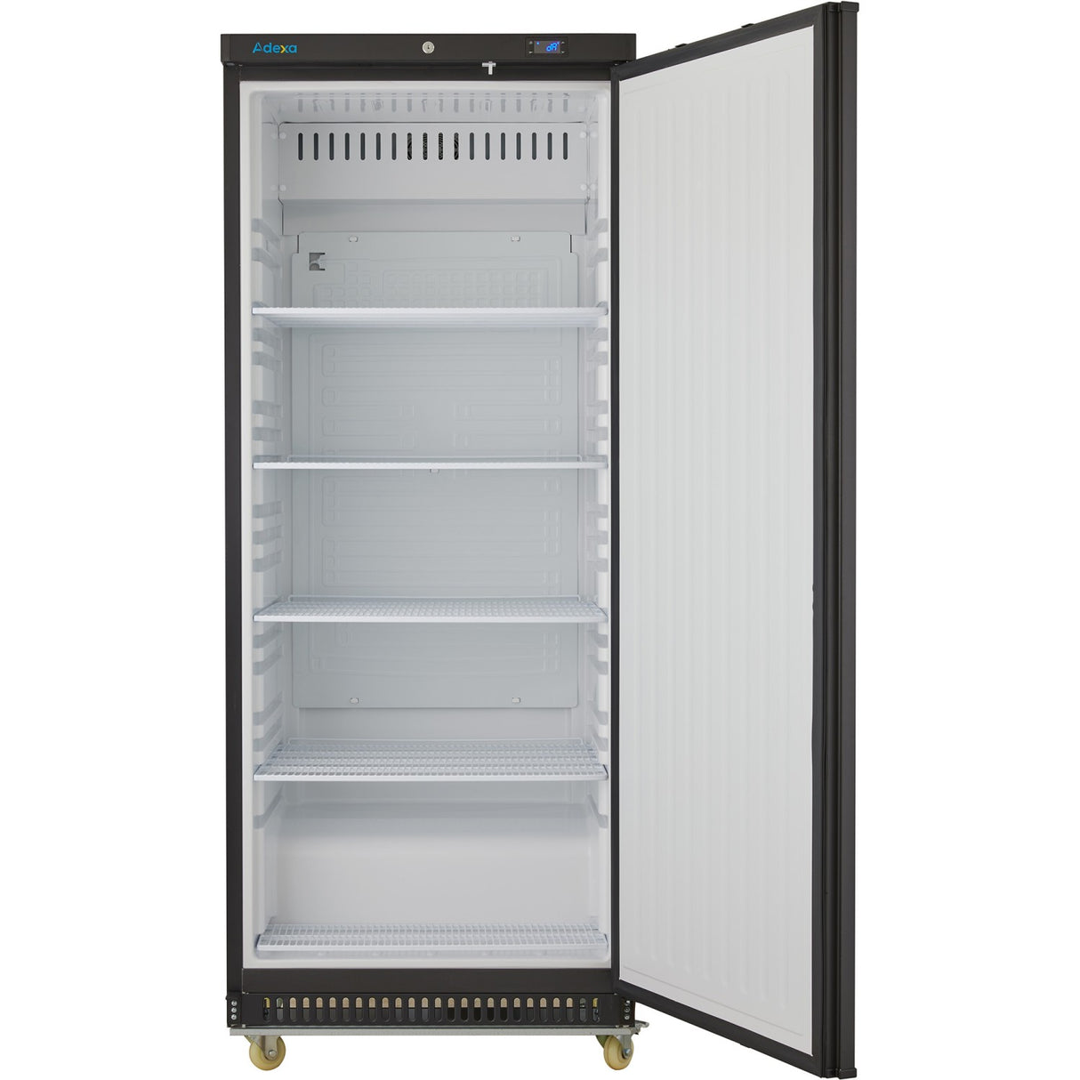 600lt Commercial Refrigerator Upright cabinet Black Single door |  DWR600BC