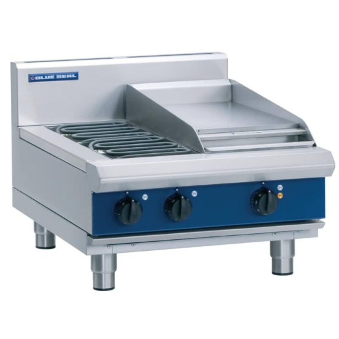 Blue Seal E514C-B Evolution Electric Element 2 Burner Cooktop & Griddle 600mm