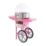 Candy Floss Machine with Cart 60pcs/hr 520mm |  HEC03C