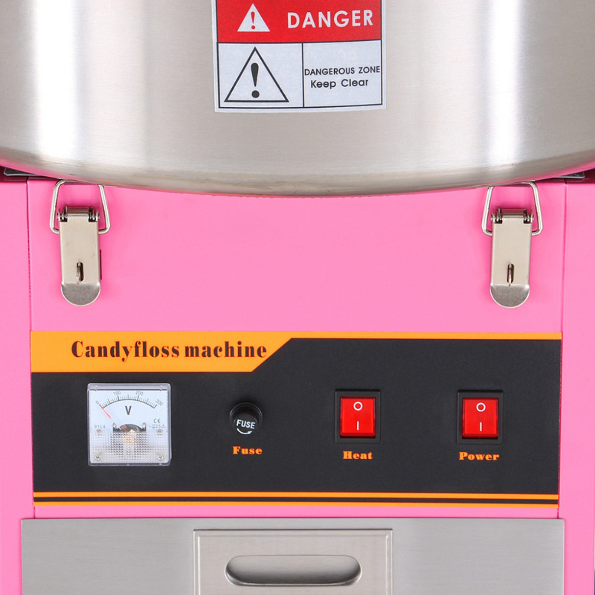 Candy Floss Machine 60 Pcs/Hour 730mm |  Hec04