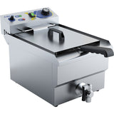 Commercial Fryer Single Electric 10 Litre 3k W Countertop | Ef101 V