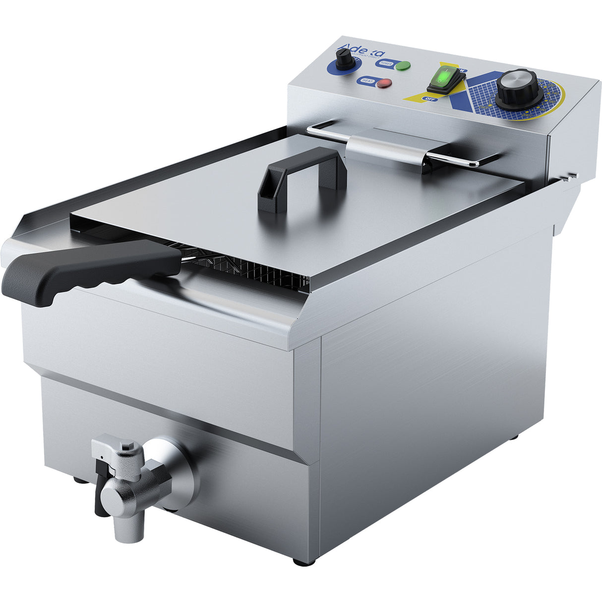 Commercial Fryer Single Electric 10 Litre 3k W Countertop | Ef101 V