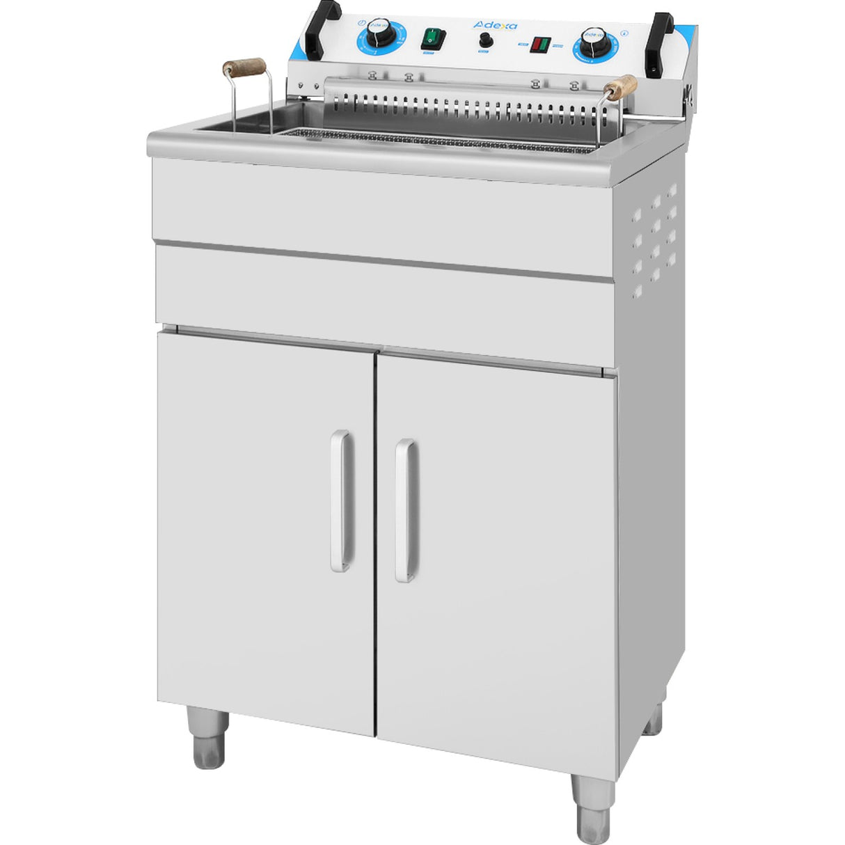 Commercial Deep Fat Fryer 20 Litres 3k W Free Standing |  Maref201 S