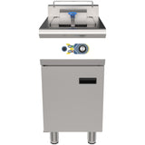 Commercial Electric Deep Fryer Floor Standing Single Tank 400×700×964mm | Ef21 L