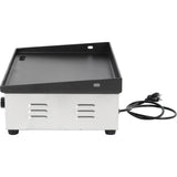 Commercial Griddle Smooth 540x380mm Enamelled Plate 2.2k W Electric | Eg5438
