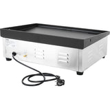 Commercial Griddle Smooth 540x380mm Enamelled Plate 2.2k W Electric | Eg5438