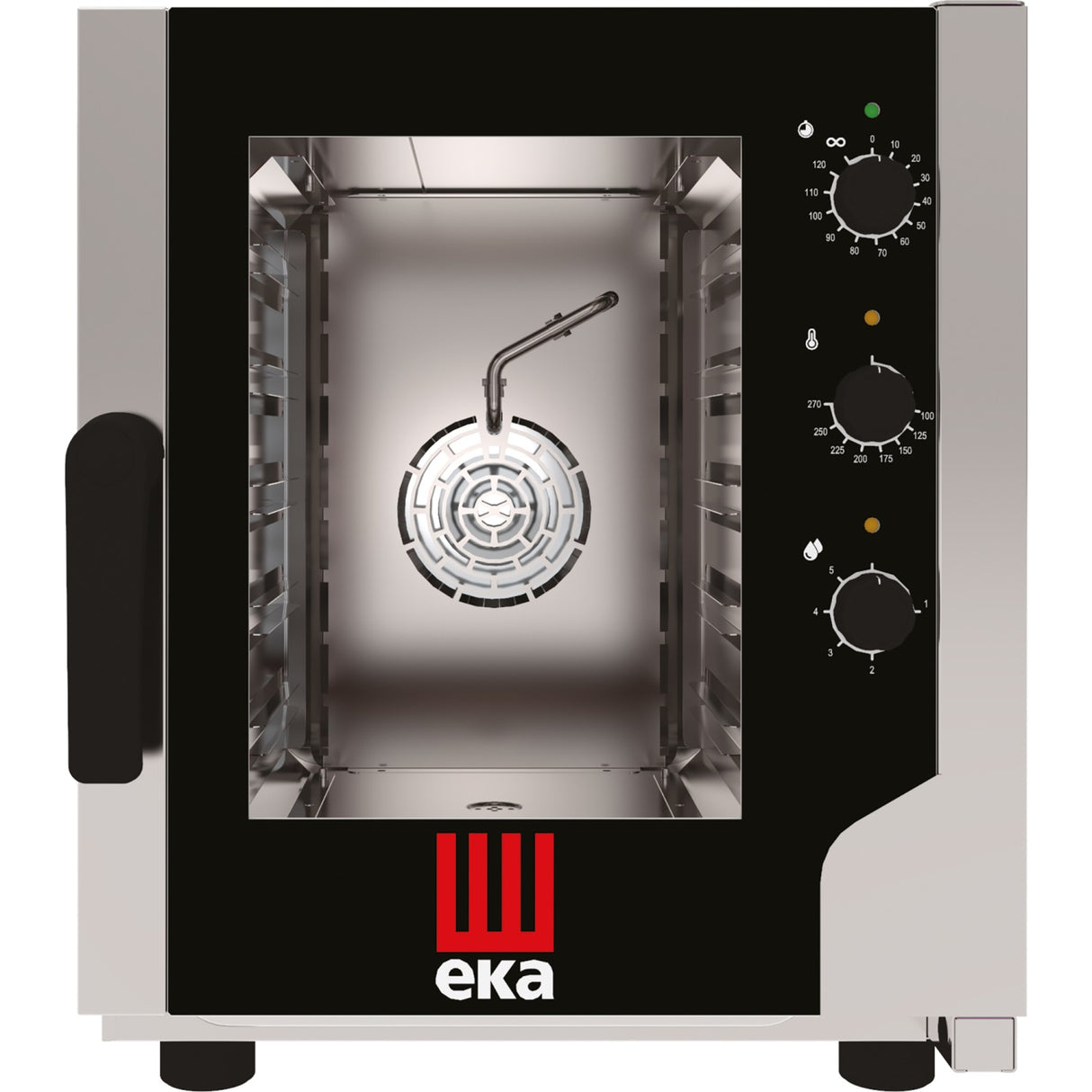 Professional Combi Steamer Electric 5 Trays Gn2/3 Electromechanic Direct Steam | Tecnoeka Ekf523 Nud