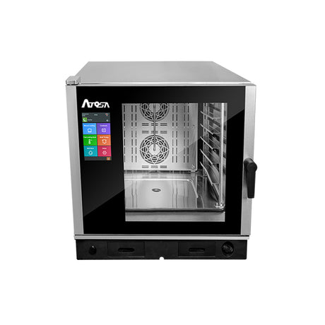 Atosa Electric Combi Oven for Bakery Use: 6 x 400×600 trays or 6 x GN2/1