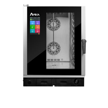 Atosa Electric Combi Oven for Gastronomy Use: 10 x GN 1/1 trays