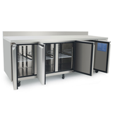 4 Door Freezer – with 100mm Splash Back