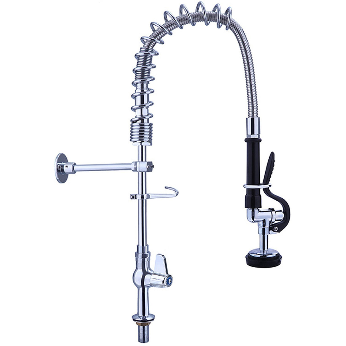 Pre Rinse Spray Unit Deck mount Single inlet Height 600mm Stainless steel |  EQ7803A