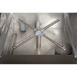 Commercial Undercounter Dishwasher With 400mm Basket And Rinse, Detergent &Amp; Drain Pump | Evw20 Made In Europe