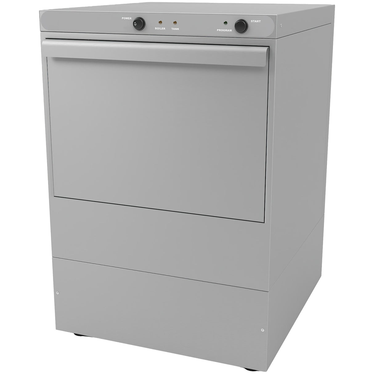 Commercial Undercounter Dishwasher With 400mm Basket And Rinse, Detergent &Amp; Drain Pump | Evw20 Made In Europe
