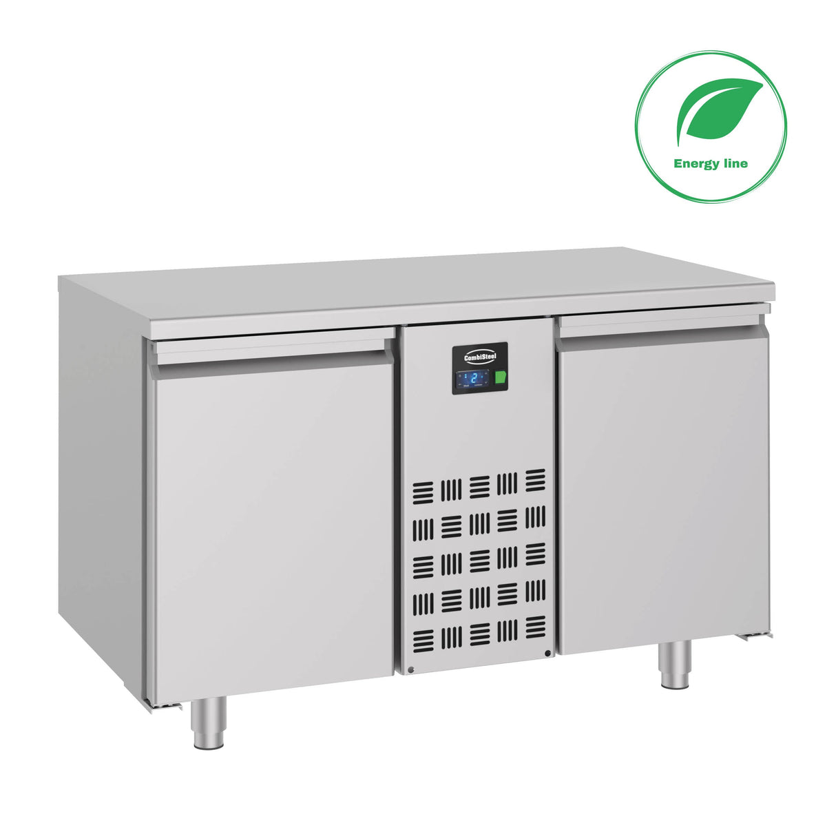 Elevate Your Kitchen with the Combisteel 700 Refrigerated Counter - 2 Door Mono Block Design!